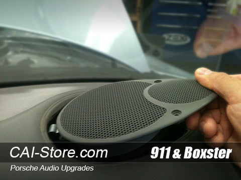 Porsche Speaker Installation