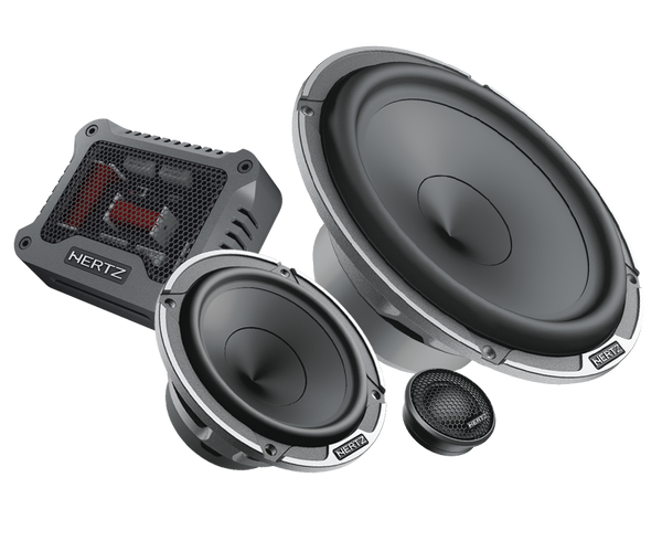 Custom Hertz Mille 3-way Speaker Set For Porsche 911, Cayman, & Boxster