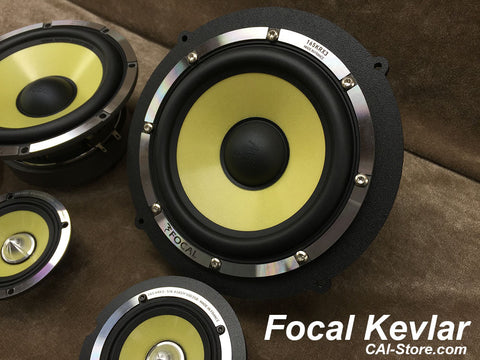 Custom Focal Speaker Set For Porsche 911, Cayman, & Boxster
