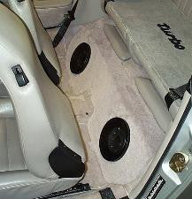 Porsche 911 Convertible and Coupe Dual Subwoofer '84-'89