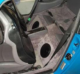 Porsche 911 964 Generation Dual 8" Subwoofer '89-'94