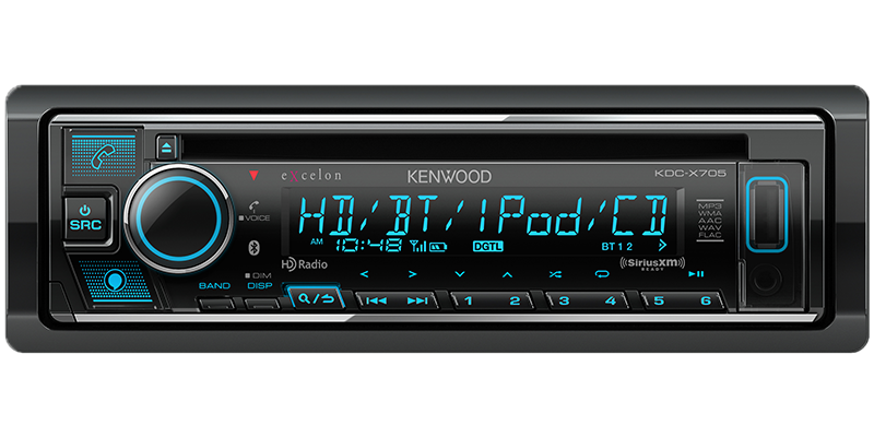 Kenwood single din Porsche 911, 996 986 Radio Upgrade package w/CD player bundle