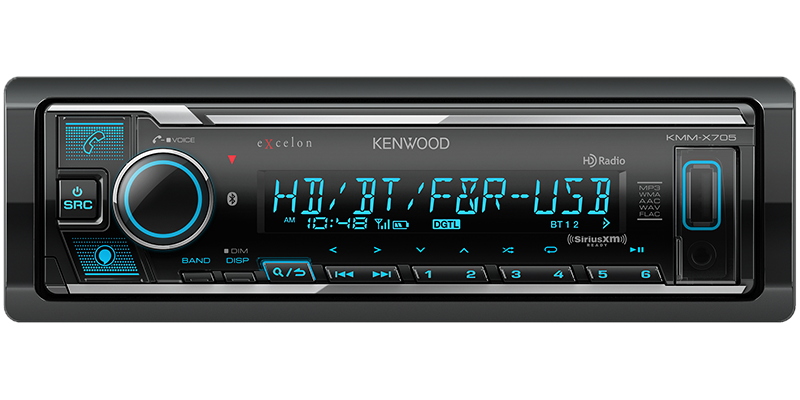 Kenwood radio single online din