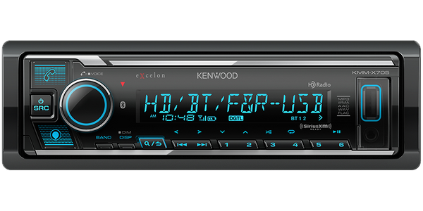Kenwood single din Porsche 911, 996 986 Radio Upgrade non-CD bundle