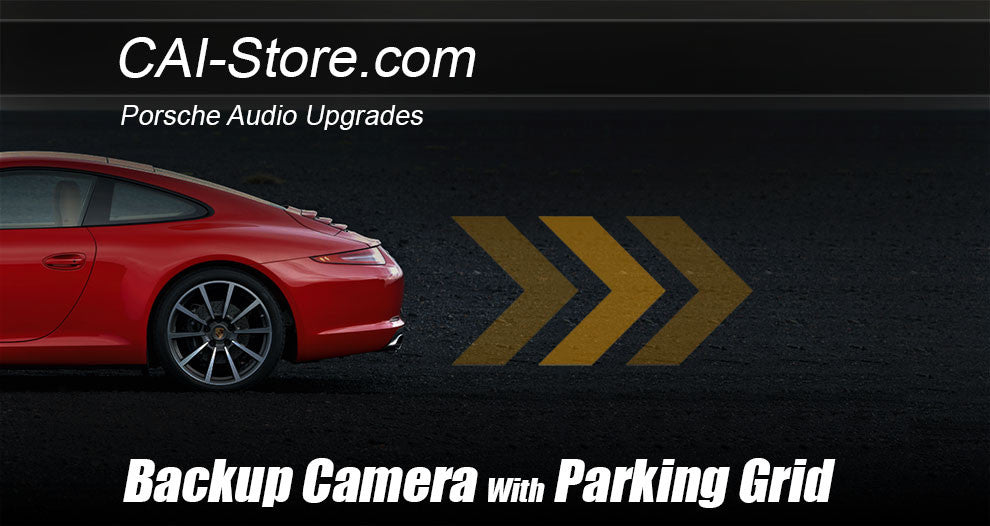 thumbnail image 2 of Rear View Backup Camera For Porsche 911 Carrera 1999-2012 – License Plate Frame Style 2 of 5
