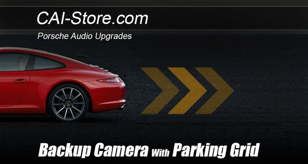 Backup camera for Porsche Upgrade Kits