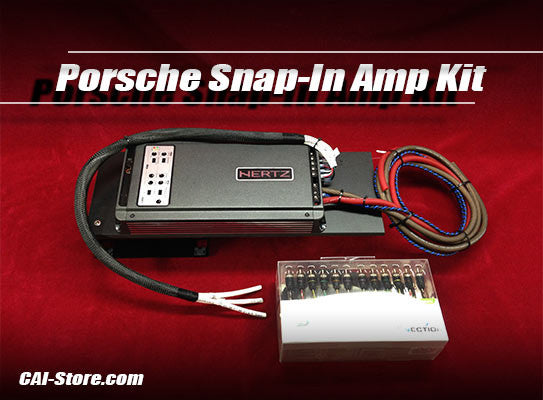 05-08 C2 Porsche 911, Boxster, Cayman Snap-In 5 Channel Amplifier Upgrade
