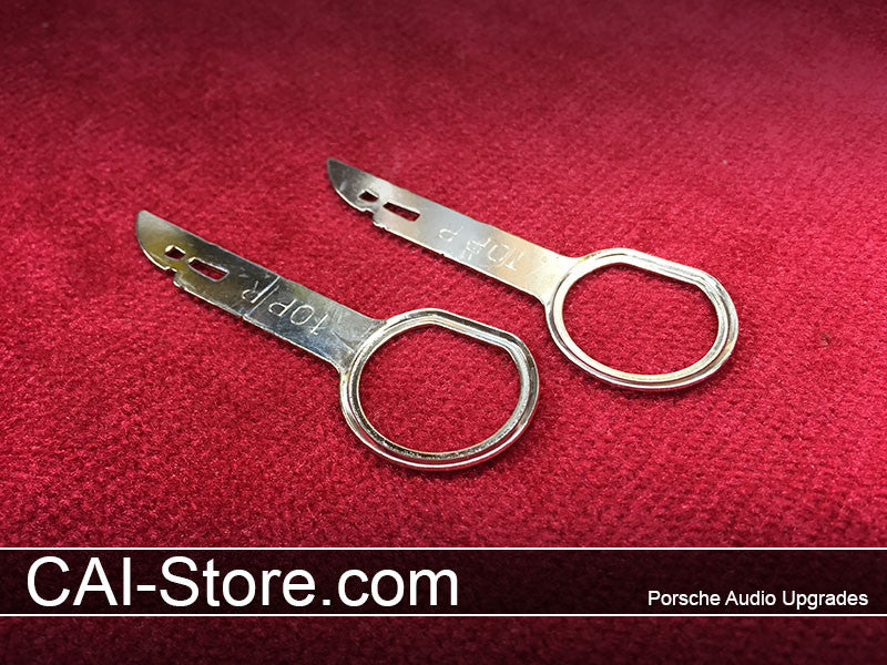 Porsche Radio Removal Keys