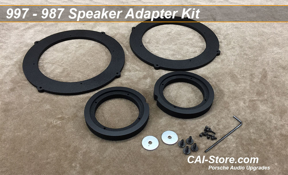 Custom Focal Speaker Set For Porsche 911, Cayman, & Boxster